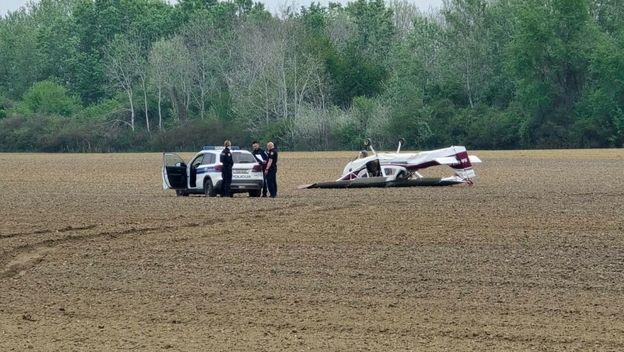 Sletio zrakoplov kod Vinkovaca