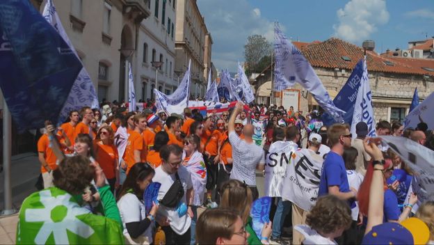 Studentska Erasmus povorka u Splitu