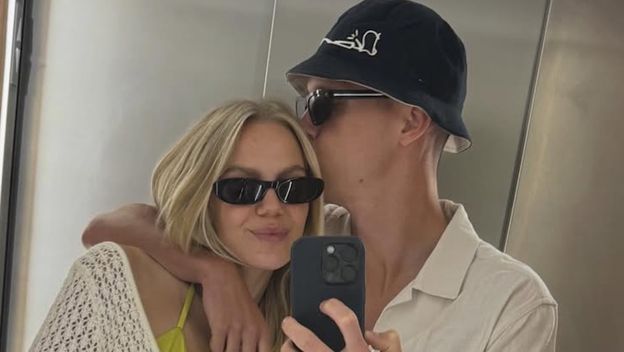 Dani Olmo i Laura Abla