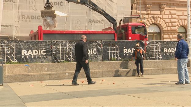 Nesreća u centru Zagreba