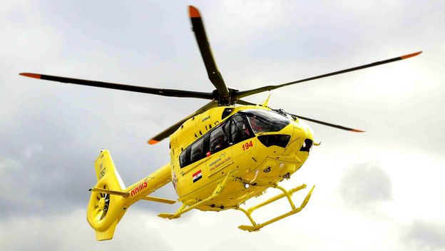 Helikopter hitne medicinske službe, ilustracija