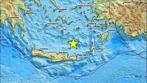 Potres pogodio Grčku