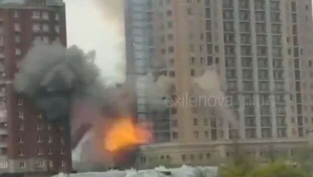 Napad dronovima u Donjecku