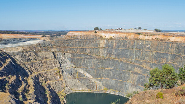 Rudnik litija, ilustracija