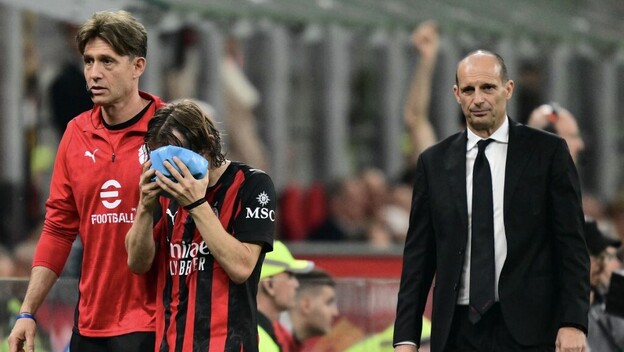 Luka Modrić i Massimiliano Allegri