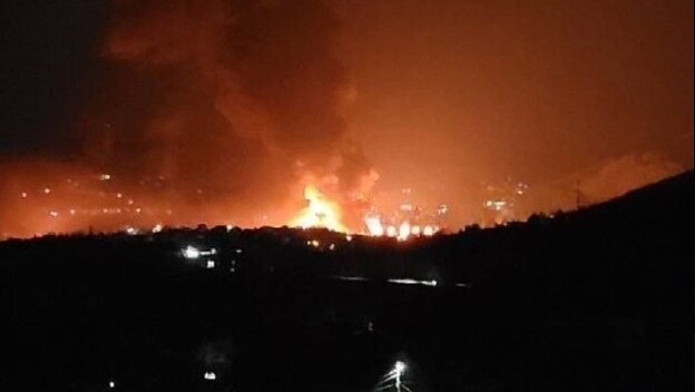 Gori rafinerija na Crnom moru