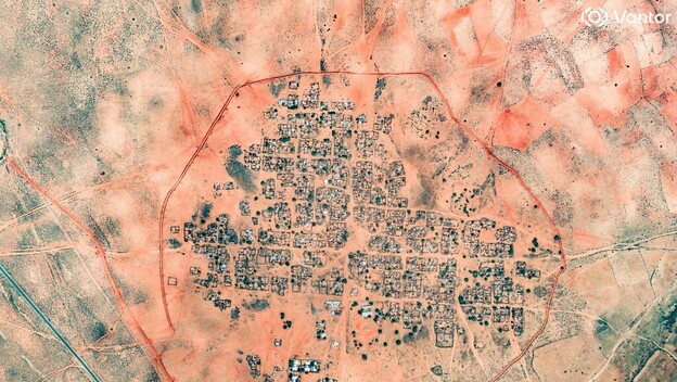 Satelitska snimka Al-Fašira