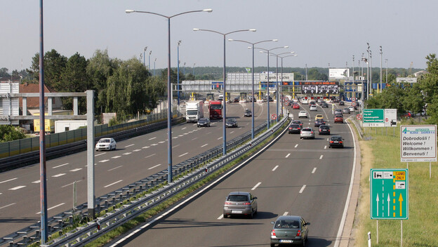 Promet na autocesti, ilustracija