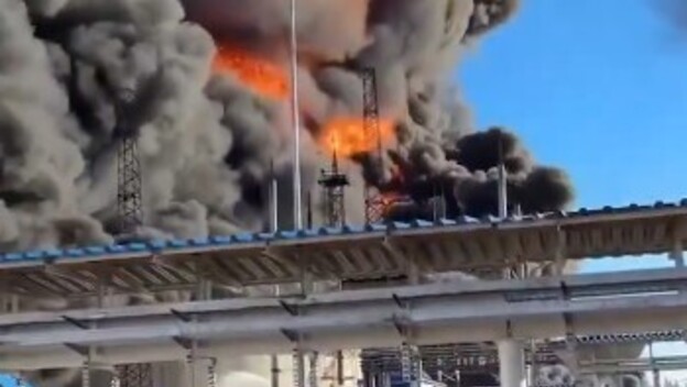 Požar u rafineriji u regiji Perm