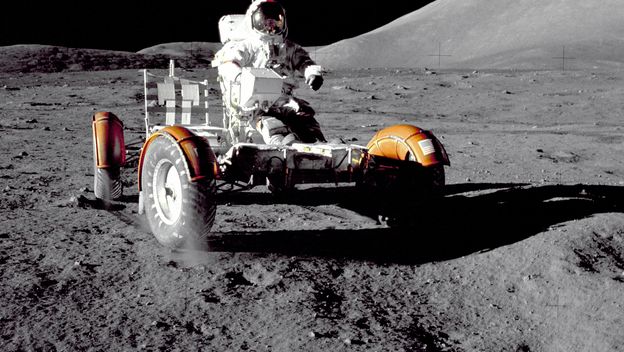 Lunarno vozilo na Mjesecu
