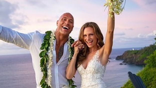 Dwayne Johnson i Lauren Hashain (Foto: Instagram)