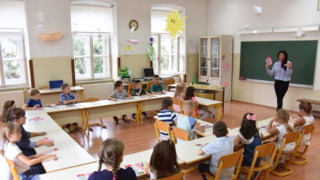 Djeca u školi (Foto/Arhiva: Dusko Marusic/PIXSELL)