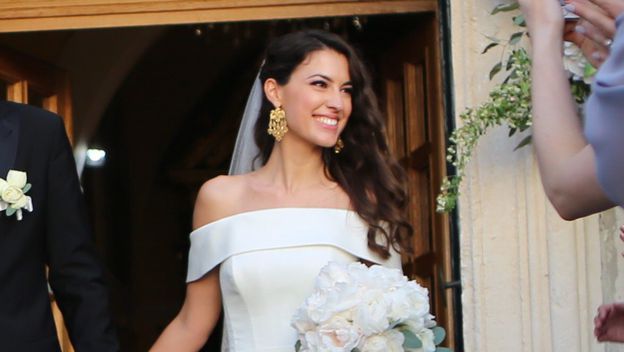 Kristina Milković Čilić nosila je vjenčanicu dizajnerice Caroline Castigliano - 7