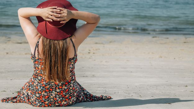 Žena na plaži