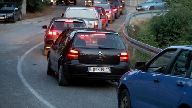 Prometna gužva prije koncerta u Imotskom - 4