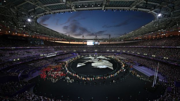 Brojna publika i sportaši na Stade de France