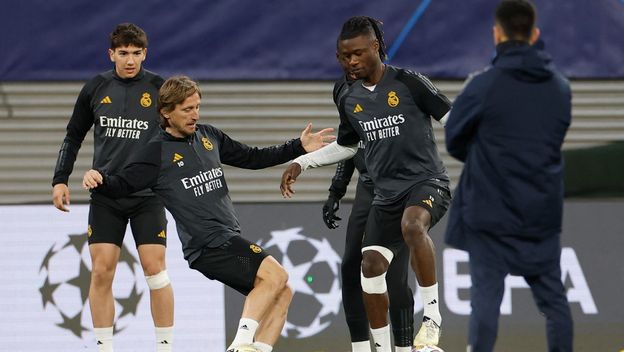 Luka Modrić i Eduardo Camavinga