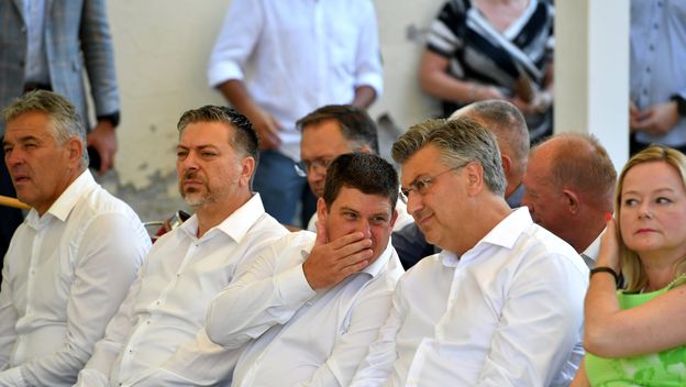 Andrej Plenković i Oleg Butković na Trsatu - 1