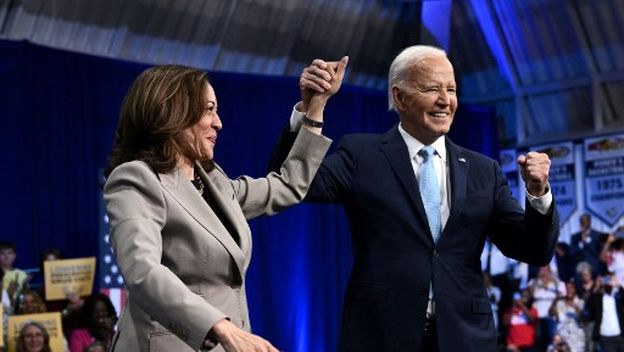 Kamala Harris i Joe Biden