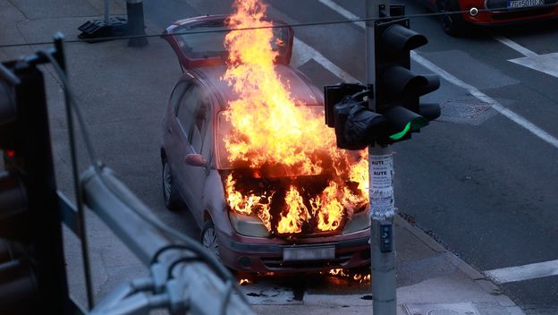 Požar automobila na Selskoj ulici - 3