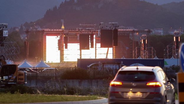 Proba uoči koncerta u Sinju