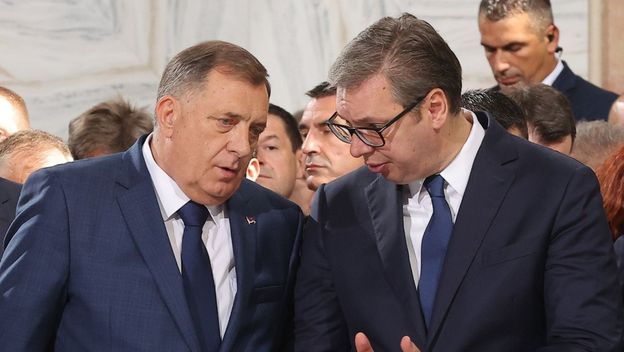 Milorad Dodik i Aleksandar Vučić