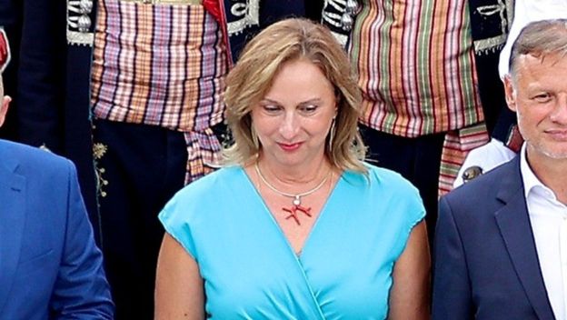 Sonja Jandroković na Sinjskoj alci