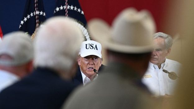 Donald Trump i Greg Abbott