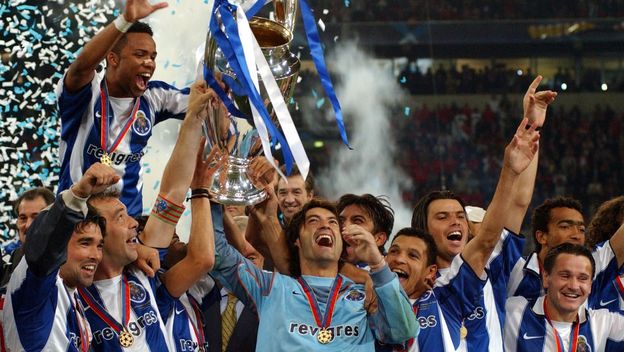 Nogometaši Porta s trofejem Lige prvaka