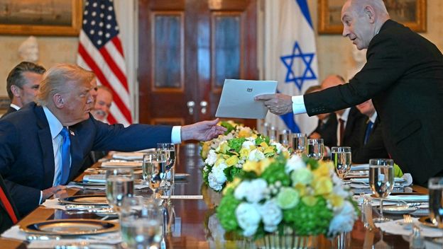 Donald Trump i Benjamin Netanyahu