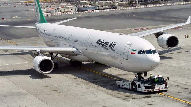 Iranski avion, ilustracija