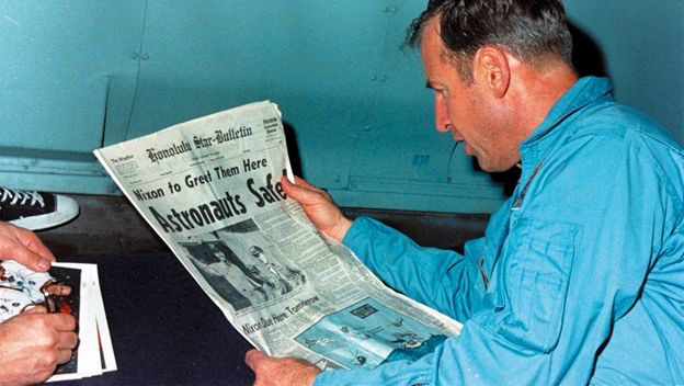 JIm Lovell, fotografija iz 1970.