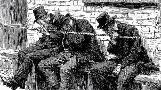 Spavanje na konopima/Ilustracija