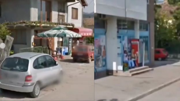 Snimke ulica Bele Palanke u Srbiji