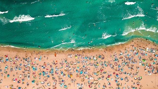 Plaža na Baltičkom moru u Poljskoj