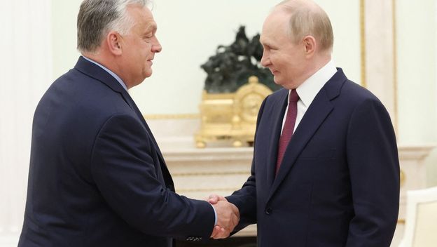 Viktor Orban i Vladimir Putin