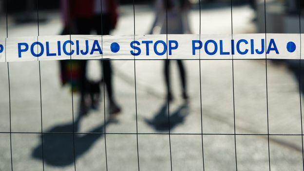 Ilustracija; Policijska traka