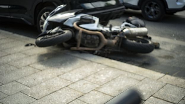 Ilustracija; Motociklistička nesreća