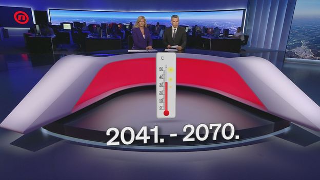 Grafički prikaz utjecaja globalnog zatopljenja na Hrvatsku - 3