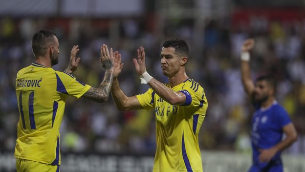 Marcelo Brozović i Cristiano Ronaldo