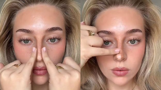 Konturiranje nosa prstima