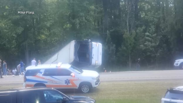 Autobus koji je sletio s ceste