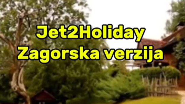 Prikaz ruralne sredine i naslov