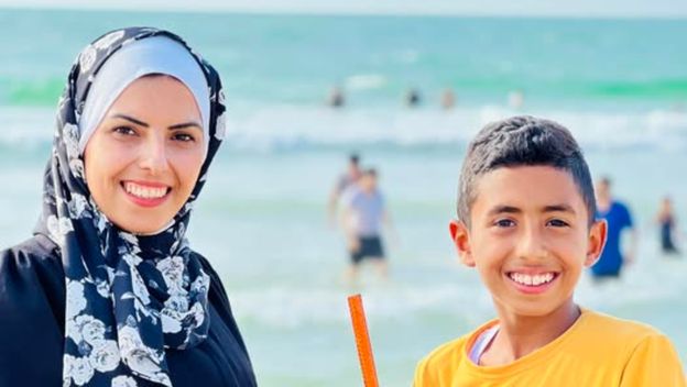 Mariam Abu Dagga i njezin sin