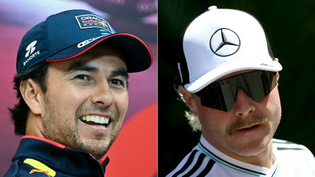 Sergio Perez i Valtteri Bottas