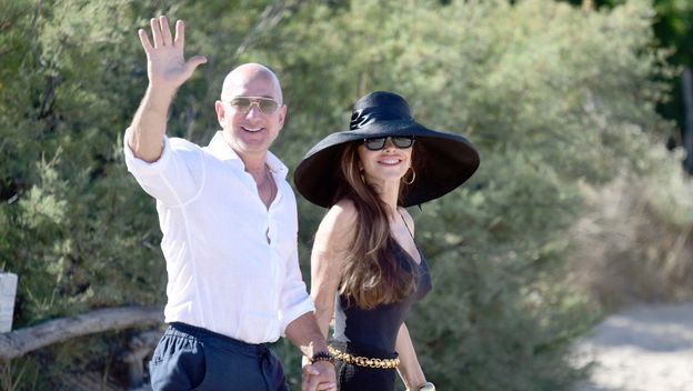 Jeff Bezos i Lauren Sanchez