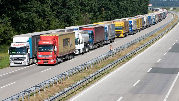 Kamioni, ilustracija