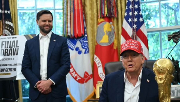 J. D. Vance i Donald Trump