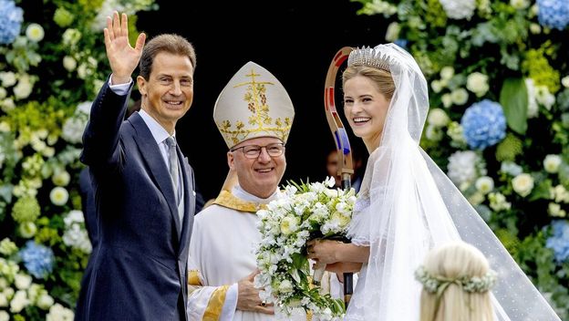 Princeza Marie Caroline od Lihtenštajna - vjenčanje