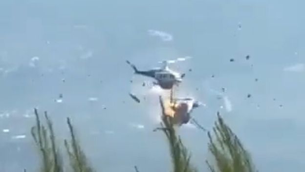 Sudar helikoptera u Grčkoj